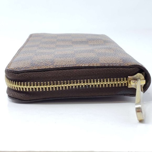 Authentic Louis Vuitton Damier Ebene Zippy Wallet - Picture 9 of 12